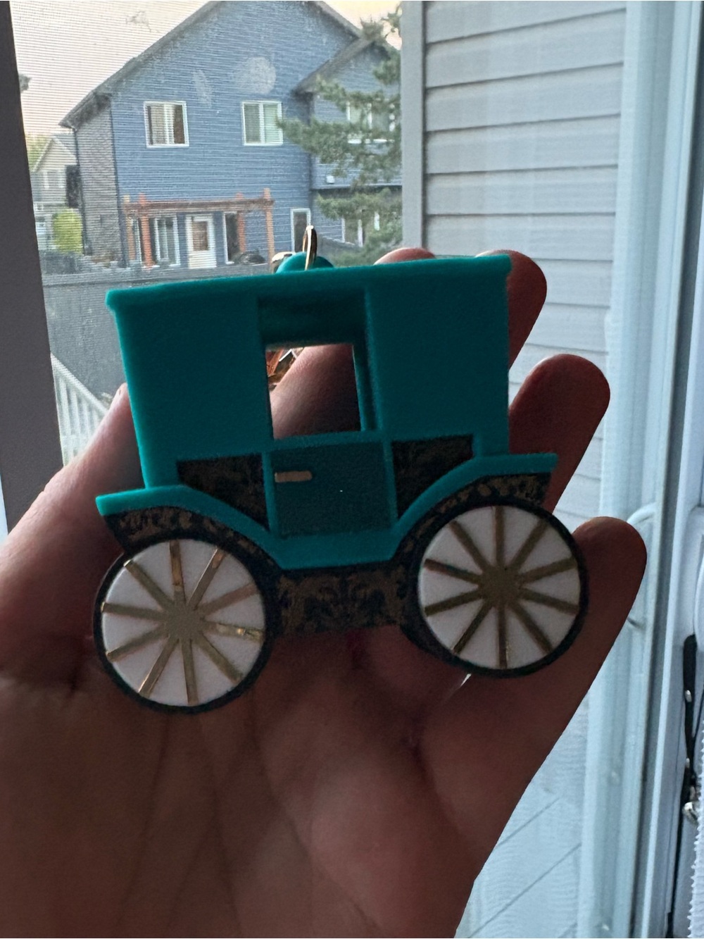 Hand sanitizer holder keychain Charm